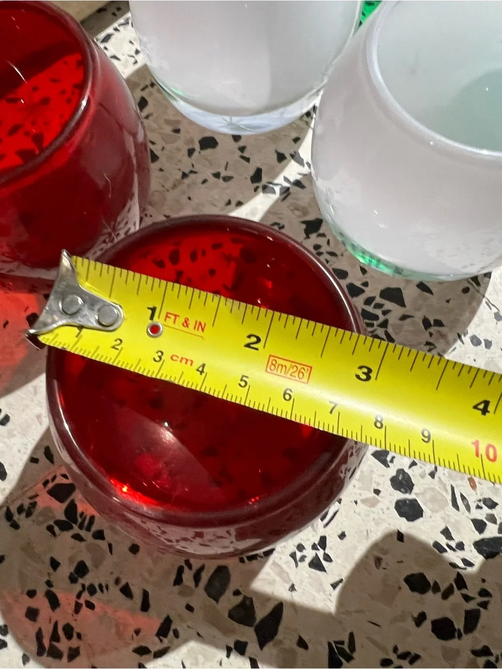 Glass Party Candle Holders - Set of 8